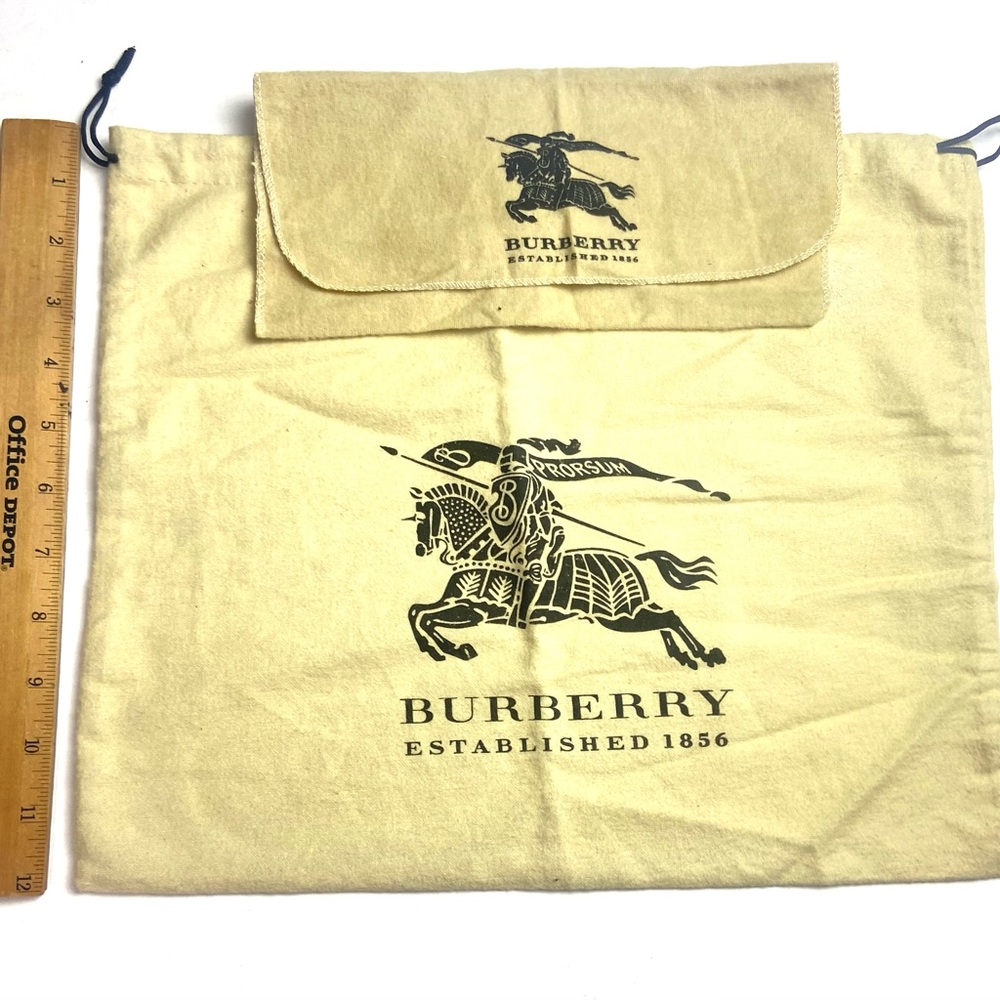 Set of two (2) Beige Burberry Dustbags